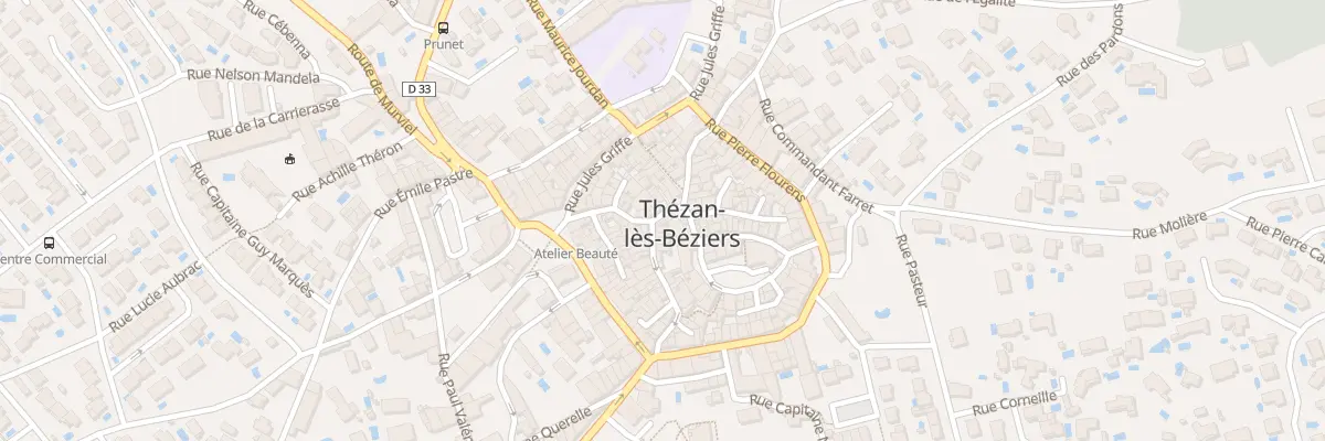 Plan du 24 Rue Cap Gos à Thézan-lès-Béziers