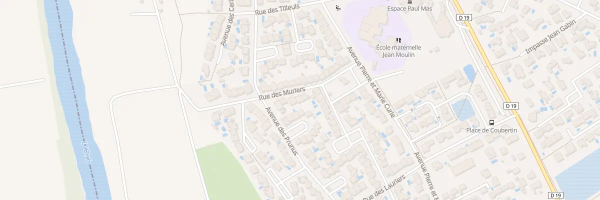 Plan du 3 Rue des Mûriers à Lignan-sur-Orb