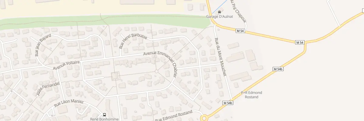 Plan du 1 Rue du Torpilleur Sirocco à Aulnat