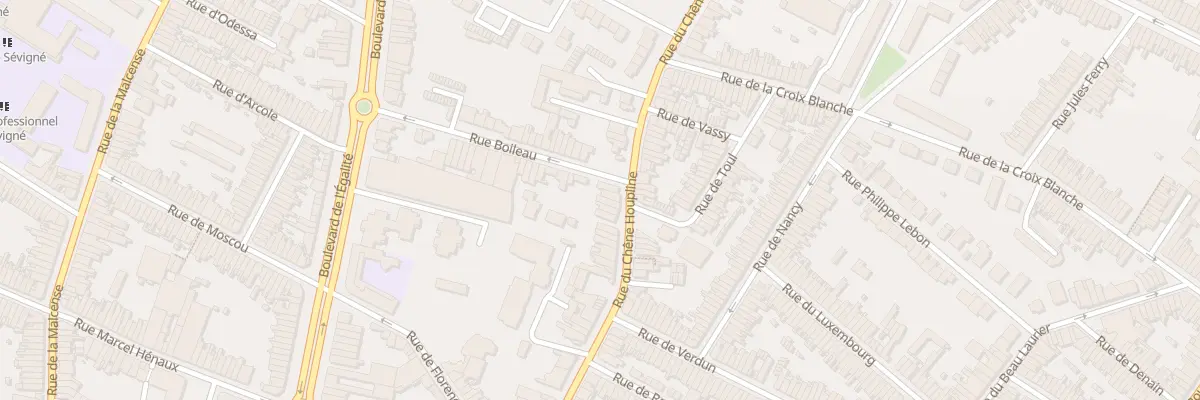 Plan du 135 Rue du Chêne Houpline à Tourcoing