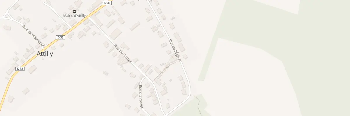 Plan du 14 Rue de l’Eglise à Attilly