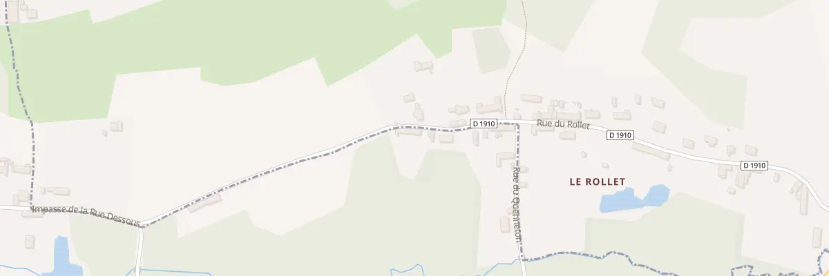 Plan du 30 Rue du Rollet à Saint-Bandry