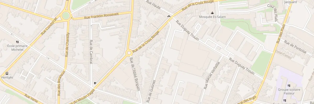 Plan du 197 Rue de Guisnes à Tourcoing