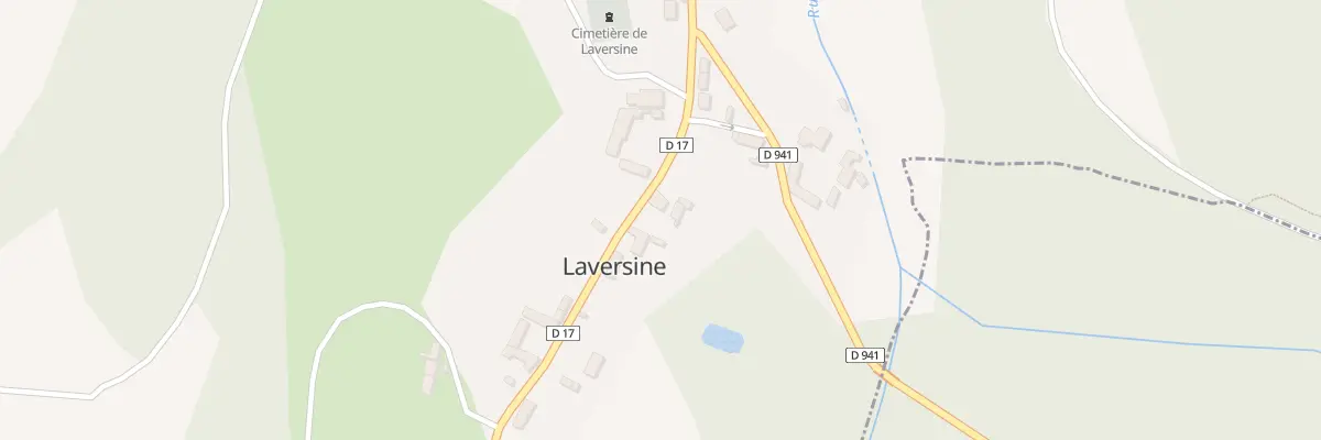 Plan du 18 Rue Principale à Laversine