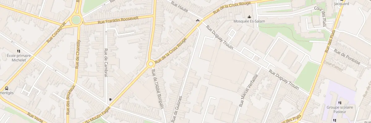 Plan du 199 Rue de Guisnes à Tourcoing