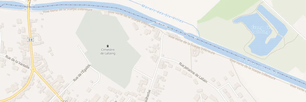 Plan du 359 Rue Faidherbe à Lallaing