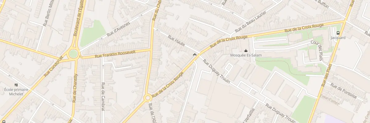 Plan du 41 Rue de la Croix Rouge à Tourcoing