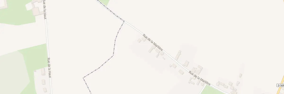 Plan du 11 Rue de la Marliere à Annois