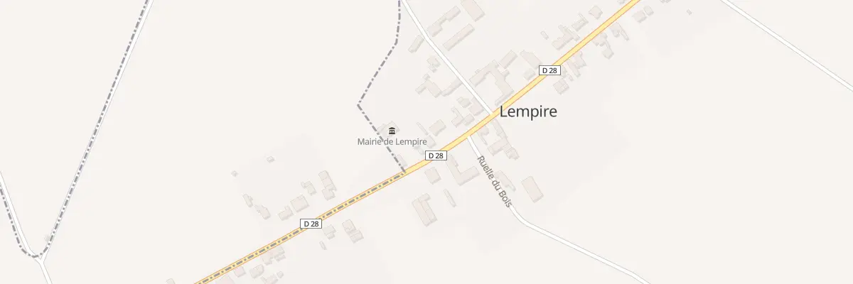 Plan du 23 Gr Gde Rue à Lempire