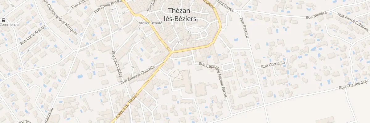 Plan du 4 Rue Gustave Flaubert à Thézan-lès-Béziers