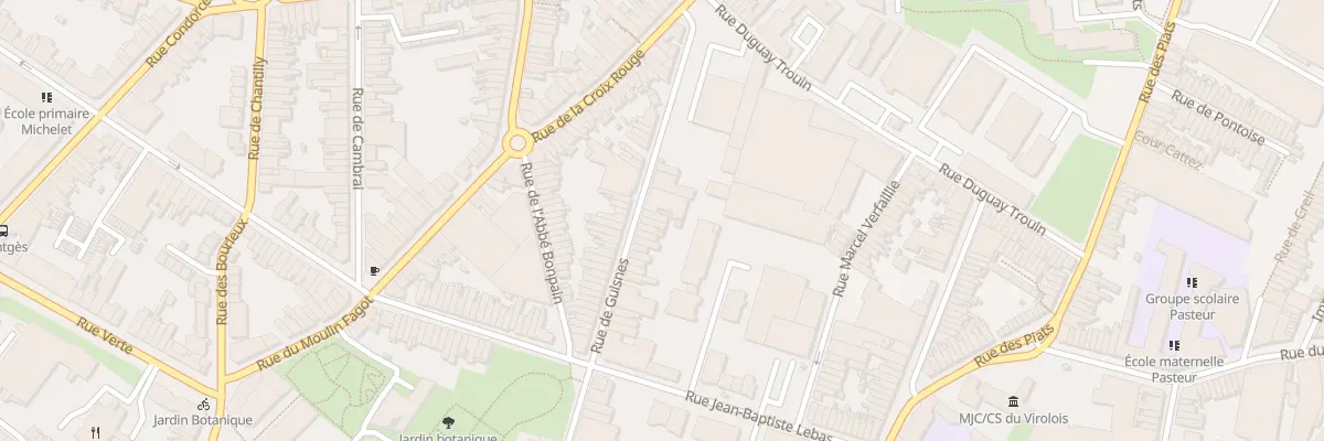 Plan du 194 Rue de Guisnes à Tourcoing