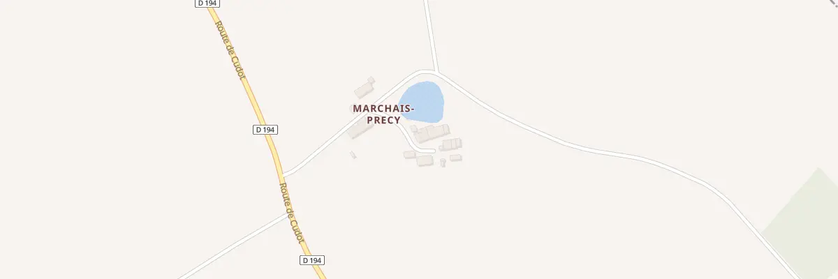 Plan du 123 Le Marchais de Précy à Saint-Loup-d’Ordon