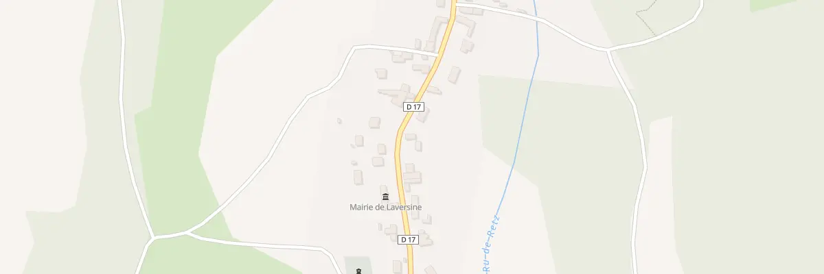 Plan du 34 Rue Principale à Laversine