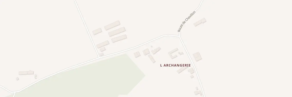 Plan du 85 Hameau de l’Archangerie à Cudot