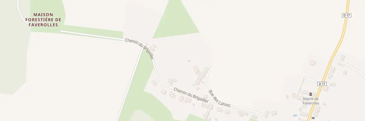 Plan du 31 Rue des Cahots à Faverolles
