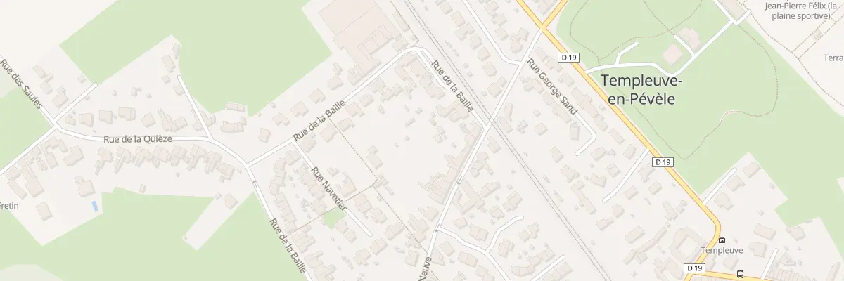 Plan du 119 Rue Neuve à Templeuve-en-Pévèle