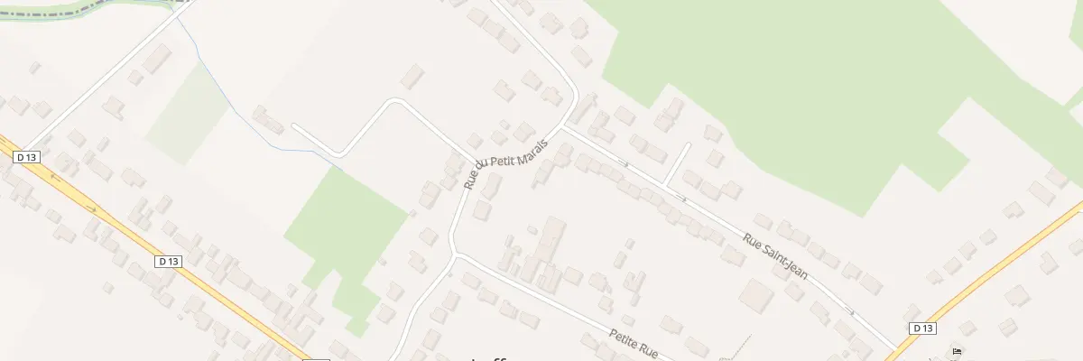 Plan du 260 Rue du Petit Marais à Loffre