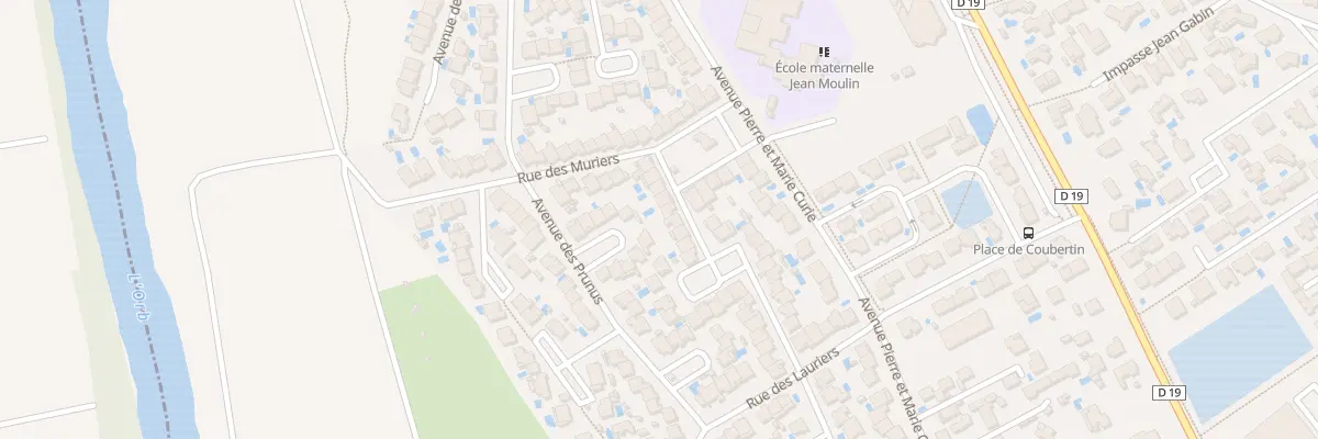 Plan du 10 Av des Marronniers à Lignan-sur-Orb