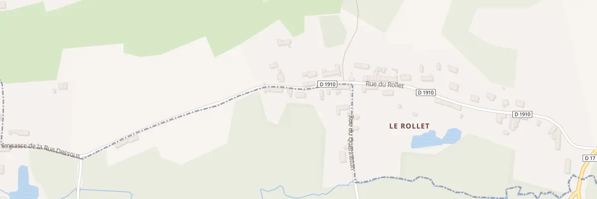 Plan du 28 Rue du Rollet à Saint-Bandry