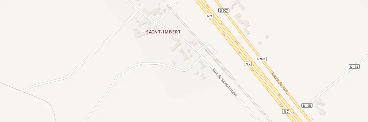 Plan du 17B Rue de St Imbert à Chantenay-Saint-Imbert