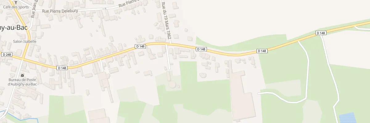Plan du 22 Rue Francois Ponthieu à Aubigny-au-Bac