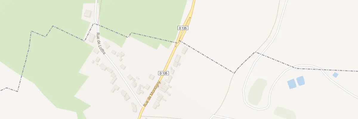 Plan du 170 Rue de Montigny à Lewarde