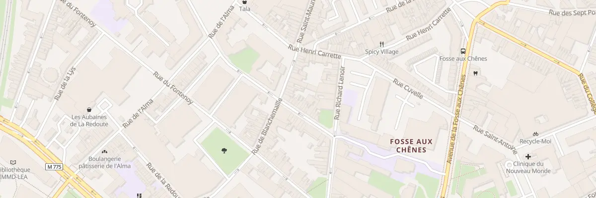 Plan du 24 Rue Archimède à Roubaix