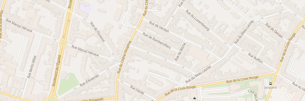Plan du 21 Rue Marengo à Tourcoing