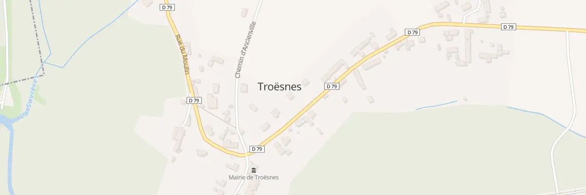 Plan du 7 Rue de Marizy à Troësnes
