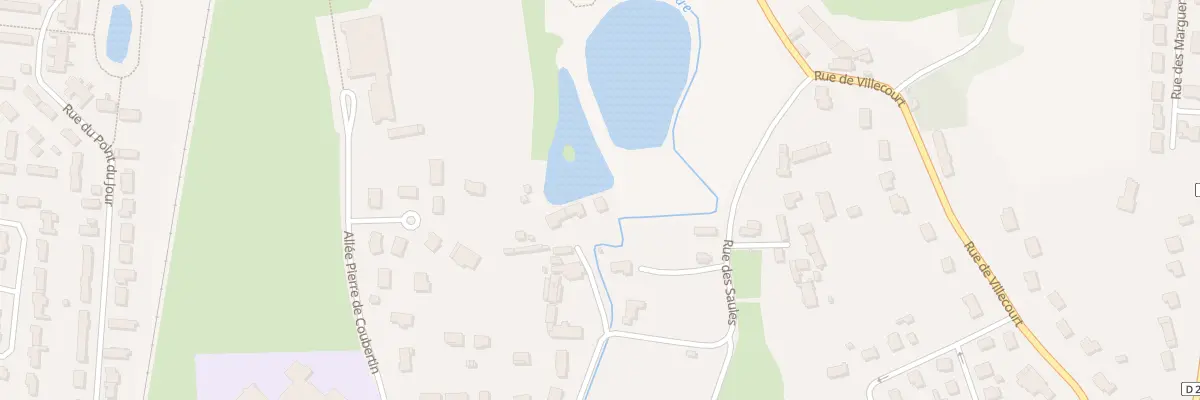 Plan du 6 Imp du Ruisseau à Coulanges-lès-Nevers