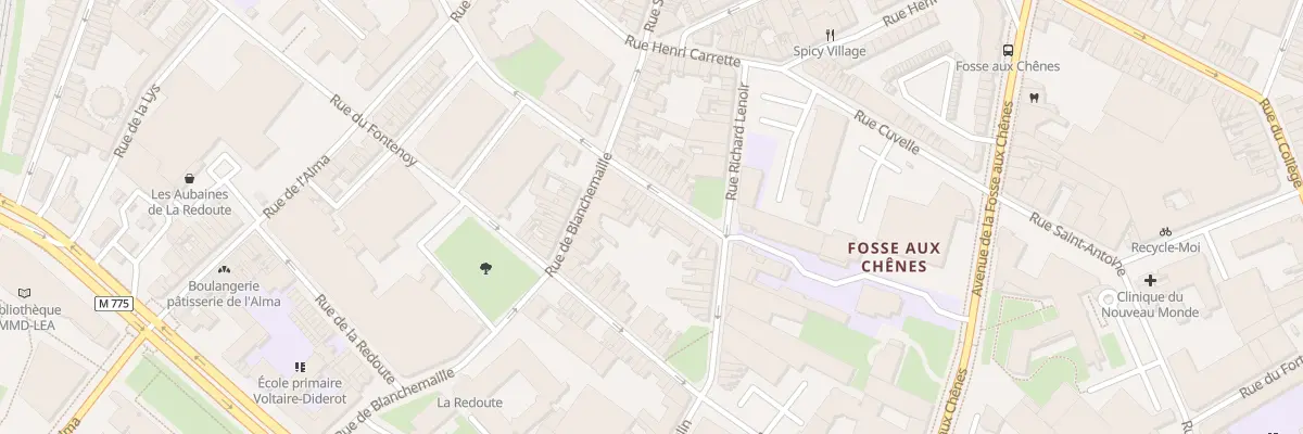 Plan du 11 Rue Archimède à Roubaix