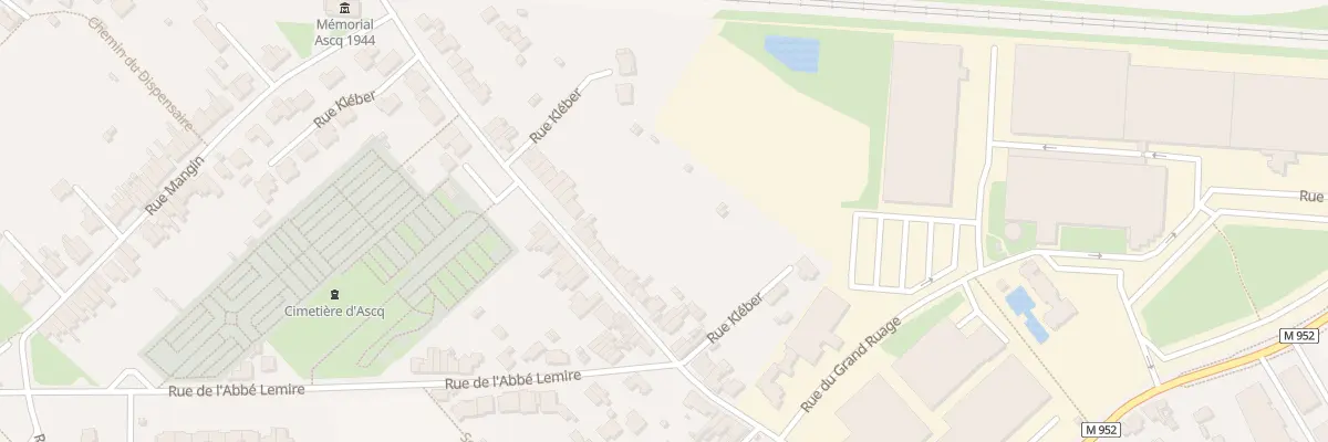 Plan du 67 Rue Kléber à Villeneuve-d’Ascq