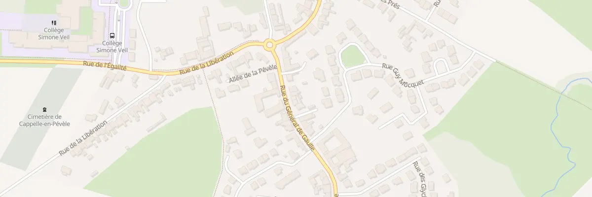 Plan du 11 Rue du Général de Gaulle à Cappelle-en-Pévèle