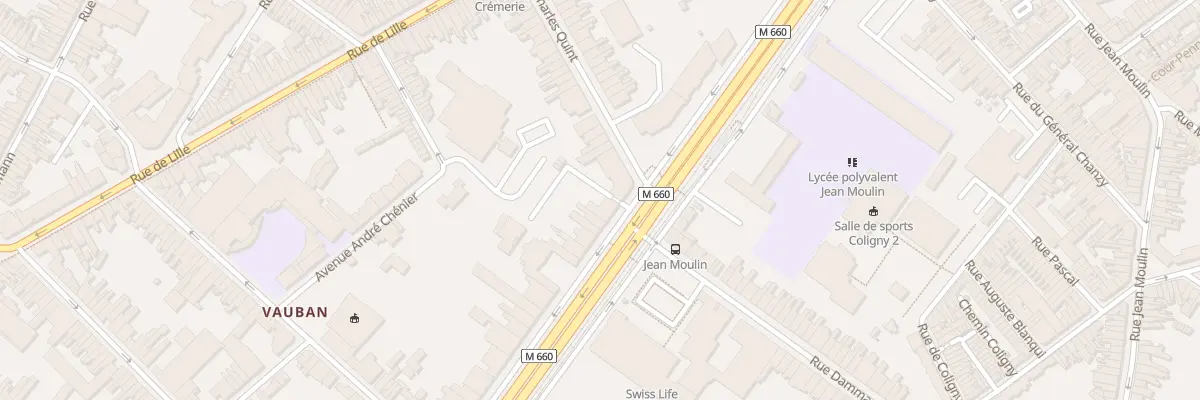 Plan du 46 Rue Charles Quint à Roubaix