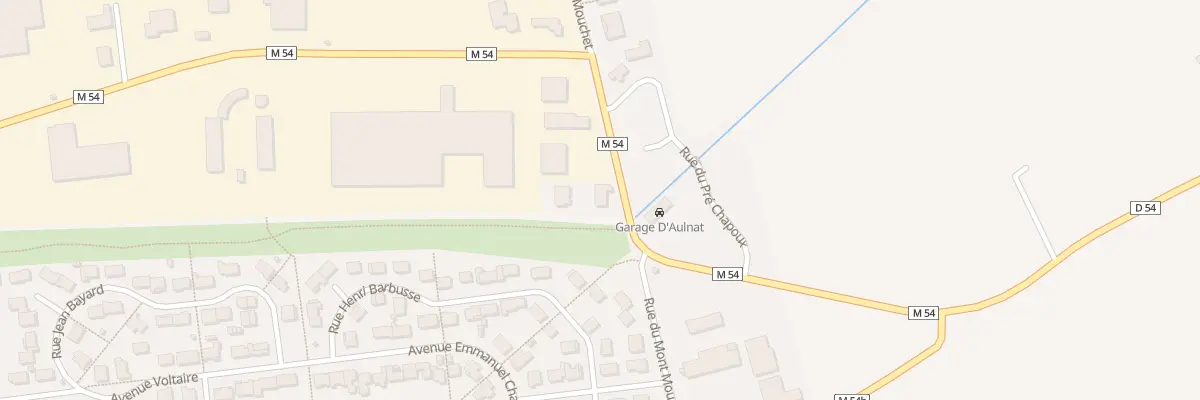 Plan du 13 Rue du Mont-Mouchet à Aulnat