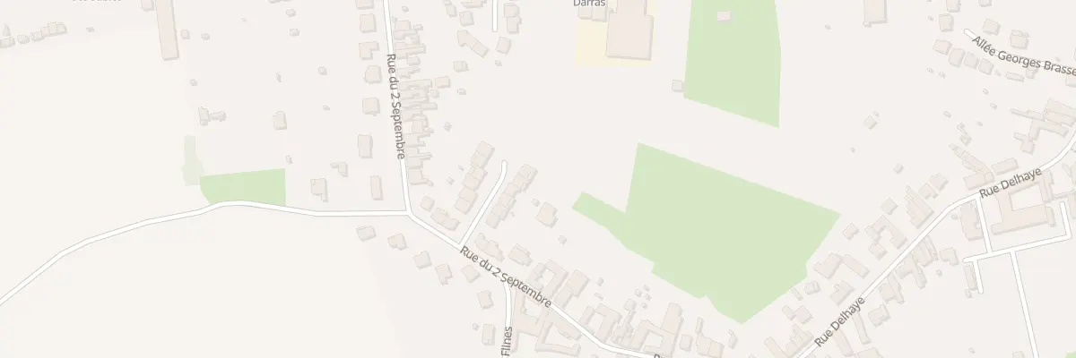 Plan du 12 Rue Jean Baptiste Clement à Flines-lez-Raches