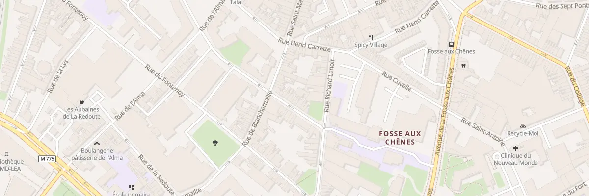 Plan du 18 Rue Archimède à Roubaix