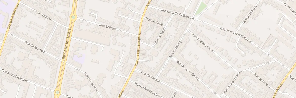 Plan du 138 Rue du Chêne Houpline à Tourcoing
