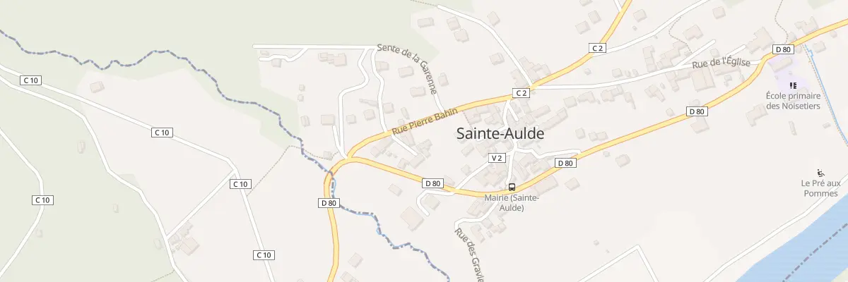 Plan du 3 Cour du Pressoir à Sainte-Aulde