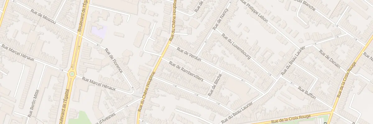Plan du 18 Rue de Verdun à Tourcoing