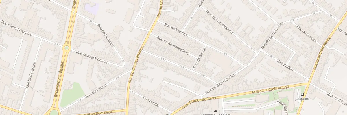 Plan du 27 Rue Marengo à Tourcoing