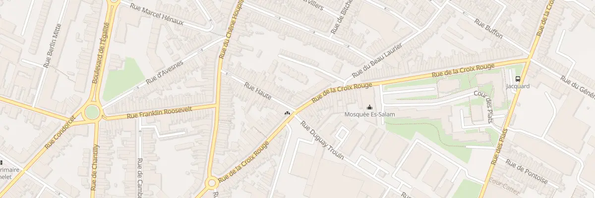 Plan du 55 Rue de la Croix Rouge à Tourcoing