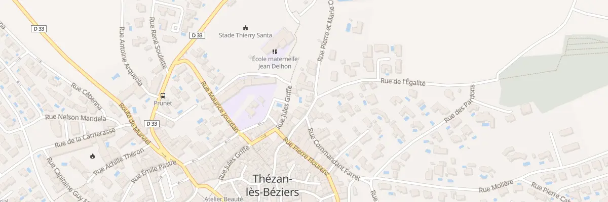 Plan du 11 Rue de l’Egalité à Thézan-lès-Béziers