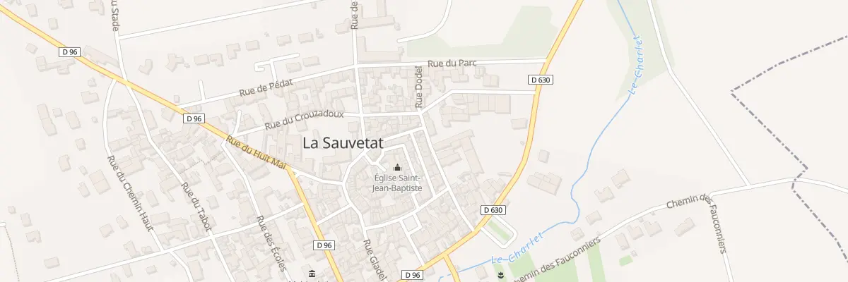 Plan du 16 Rue Dodel à La Sauvetat
