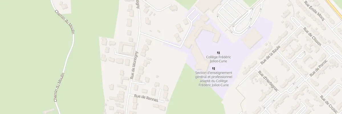 Plan du 527 Rue de Montigny à Lallaing