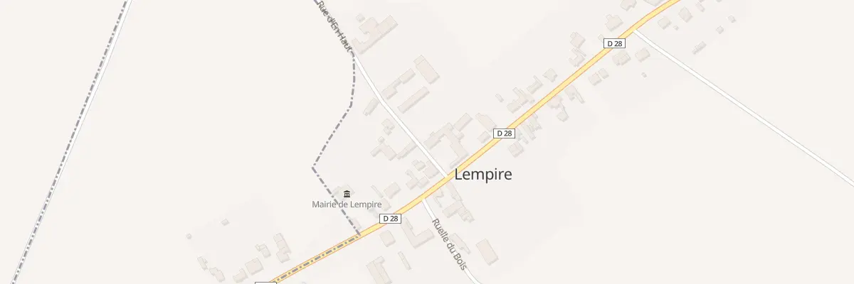 Plan du 17 Gr Gde Rue à Lempire