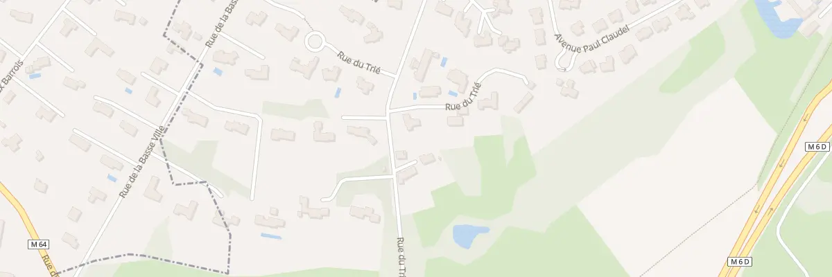 Plan du 76 Rue du Trie à Hem