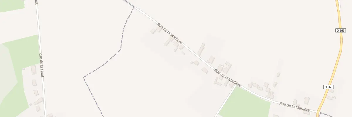 Plan du 7 Rue de la Marliere à Annois