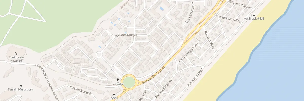 Plan du 49 Rue des Thons (Np) à Narbonne