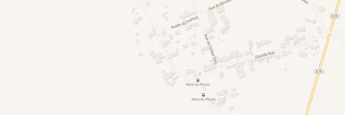 Plan du 44 Rue de la Mercy à Chenoise-Cucharmoy